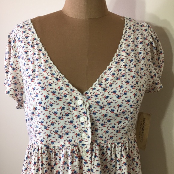 ralph lauren denim and supply floral dress